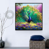 Pfau 5d Diy Diamond Painting Diamant Malerei Set MJ1586