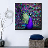 Pfau 5d Diy Diamond Painting Diamant Malerei Set MJ1588