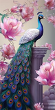Pfau 5d Diy Diamond Painting Diamant Malerei Set MJ1592