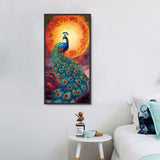 Pfau 5d Diy Diamond Painting Diamant Malerei Set MJ1594