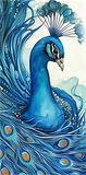 Pfau 5d Diy Diamond Painting Diamant Malerei Set MJ1597