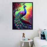 Pfau 5d Diy Diamond Painting Diamant Malerei Set MJ1600