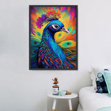 Pfau 5d Diy Diamond Painting Diamant Malerei Set MJ1601