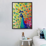 Pfau 5d Diy Diamond Painting Diamant Malerei Set MJ1602