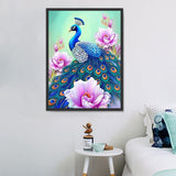 Pfau 5d Diy Diamond Painting Diamant Malerei Set MJ1604