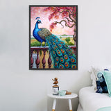 Pfau 5d Diy Diamond Painting Diamant Malerei Set MJ1608