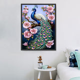 Pfau 5d Diy Diamond Painting Diamant Malerei Set MJ1610