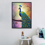 Pfau 5d Diy Diamond Painting Diamant Malerei Set MJ1614