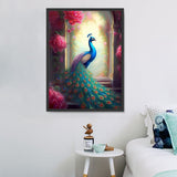 Pfau 5d Diy Diamond Painting Diamant Malerei Set MJ1615