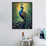 Pfau 5d Diy Diamond Painting Diamant Malerei Set MJ1616