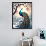 Pfau 5d Diy Diamond Painting Diamant Malerei Set MJ1617
