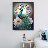 Pfau 5d Diy Diamond Painting Diamant Malerei Set MJ1619