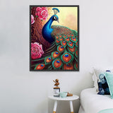 Pfau 5d Diy Diamond Painting Diamant Malerei Set MJ1622