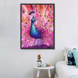 Pfau 5d Diy Diamond Painting Diamant Malerei Set MJ1623