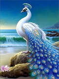 Pfau 5d Diy Diamond Painting Diamant Malerei Set MJ1624