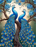 Pfau 5d Diy Diamond Painting Diamant Malerei Set MJ1625