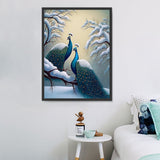 Pfau 5d Diy Diamond Painting Diamant Malerei Set MJ1626