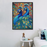 Pfau 5d Diy Diamond Painting Diamant Malerei Set MJ1629