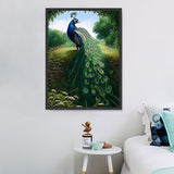 Pfau 5d Diy Diamond Painting Diamant Malerei Set MJ1631