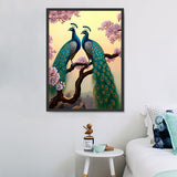 Pfau 5d Diy Diamond Painting Diamant Malerei Set MJ1632