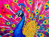 Pfau 5d Diy Diamond Painting Diamant Malerei Set MJ1633