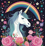 Einhorn 5d Diy Diamond Painting Diamant Malerei Set MJ1636