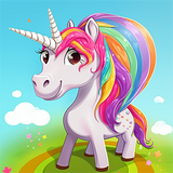Einhorn 5d Diy Diamond Painting Diamant Malerei Set MJ1637