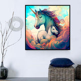 Einhorn 5d Diy Diamond Painting Diamant Malerei Set MJ1640