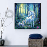Einhorn 5d Diy Diamond Painting Diamant Malerei Set MJ1641