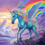 Einhorn 5d Diy Diamond Painting Diamant Malerei Set MJ1643