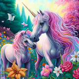 Einhorn 5d Diy Diamond Painting Diamant Malerei Set MJ1652