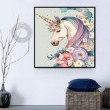 Einhorn 5d Diy Diamond Painting Diamant Malerei Set MJ1653