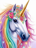 Einhorn 5d Diy Diamond Painting Diamant Malerei Set MJ1661