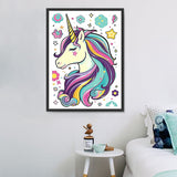 Einhorn 5d Diy Diamond Painting Diamant Malerei Set MJ1663