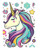 Einhorn 5d Diy Diamond Painting Diamant Malerei Set MJ1663