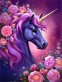 Einhorn 5d Diy Diamond Painting Diamant Malerei Set MJ1668