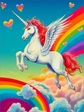 Einhorn 5d Diy Diamond Painting Diamant Malerei Set MJ1670