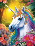 Einhorn 5d Diy Diamond Painting Diamant Malerei Set MJ1673