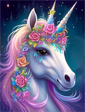 Einhorn 5d Diy Diamond Painting Diamant Malerei Set MJ1674