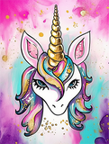 Einhorn 5d Diy Diamond Painting Diamant Malerei Set MJ1675