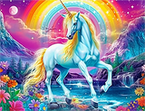 Einhorn 5d Diy Diamond Painting Diamant Malerei Set MJ1677