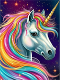 Einhorn 5d Diy Diamond Painting Diamant Malerei Set MJ1678