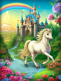 Einhorn 5d Diy Diamond Painting Diamant Malerei Set MJ1681