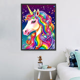 Einhorn 5d Diy Diamond Painting Diamant Malerei Set MJ1684