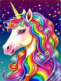 Einhorn 5d Diy Diamond Painting Diamant Malerei Set MJ1684