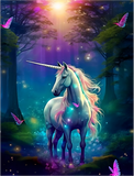 Einhorn 5d Diy Diamond Painting Diamant Malerei Set MJ1685