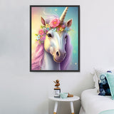 Einhorn 5d Diy Diamond Painting Diamant Malerei Set MJ1686