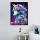 Einhorn 5d Diy Diamond Painting Diamant Malerei Set MJ1687