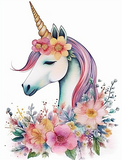 Einhorn 5d Diy Diamond Painting Diamant Malerei Set MJ1691