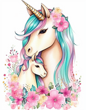 Einhorn 5d Diy Diamond Painting Diamant Malerei Set MJ1692